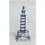 Torre de Hércules, esmalte blanco.-12x22cm-Ref-OTR06