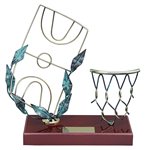 Trofeo canasta y pista de baloncesto varios tamaños. Ref - BP500